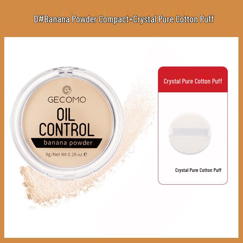 Gemon Banana Pudră Liberă Translucidă Mată Rezistentă la Transpirație