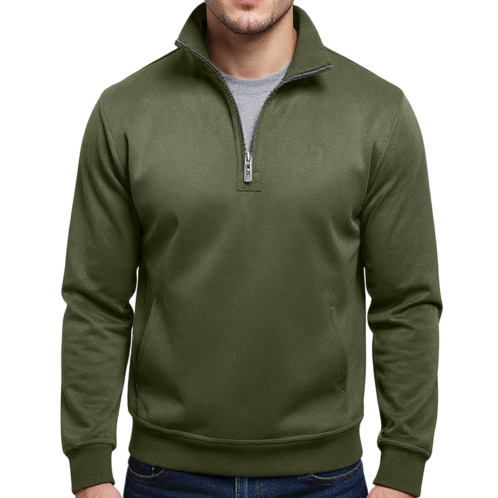 

Мужская повседневная рубашка свободного кроя с воротником и длинными рукавами L