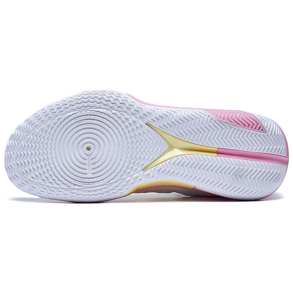 Li Ning Speed 9 Premium PRM Summer, Medová Broskev Protiskluzové Odolné proti Oděru Nízké Basketbalové Boty Pánské ABAT023-1