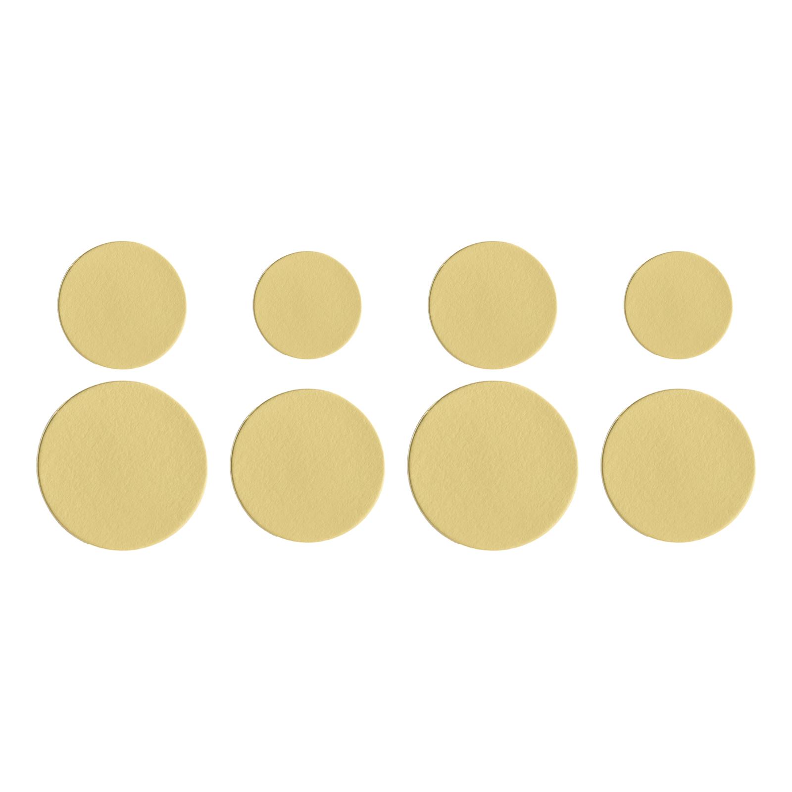 

4pcs/8pcs Cake Boards Gold Circle Cardboard Base Round Reusable Cupcake Dessert Presentation Trays Baking Plates B