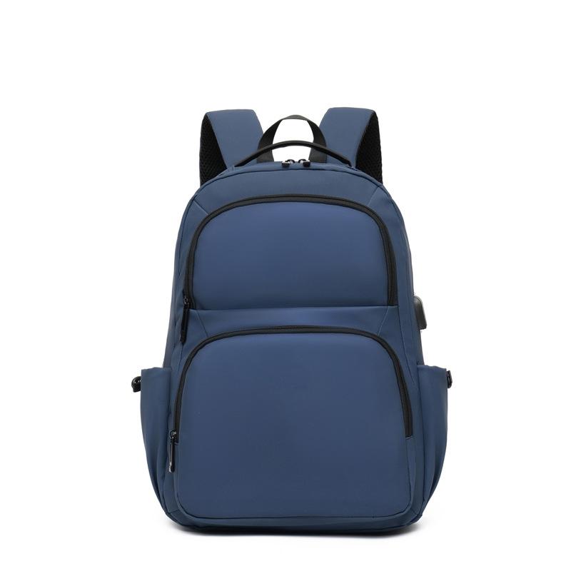 

Men s large-capacity backpack pu leather casual men s backpack premium waterproof computer bag commuter backpack 47*32*17CM