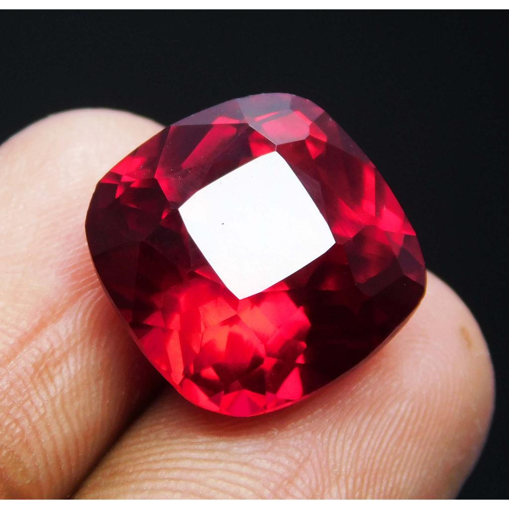 10.10 Ct Ruby Red Natural Loose Gemstone Cushion Cut Ring Size Gem