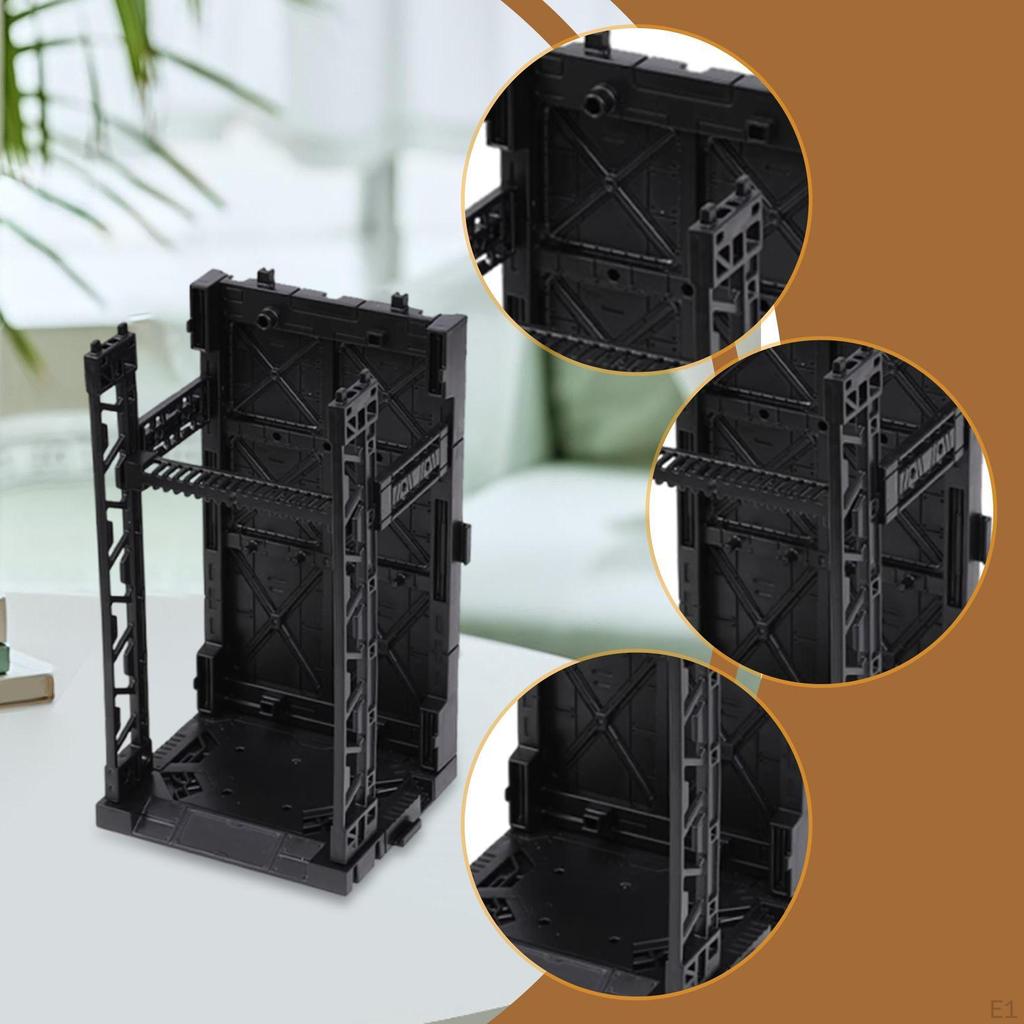 Interlocking Display Base Model Stand Housewarming Gift Lightweight Stage Character Doll Box
