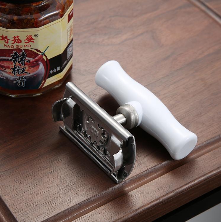 Home Stainless Steel Quick Bottle Opener Adjustable Can Opener Glasses Jar Lid Opener Kitchen Gadgets Beer Cans Accessories