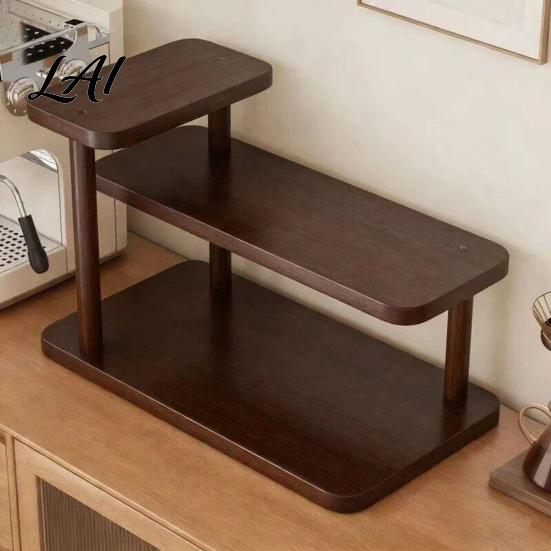 Key And Ornament Storage Organizer Wooden Desk Shelf Organizer Entryway Holder Stand Rustic Desktop for Decorative Items Tiered Rack Office