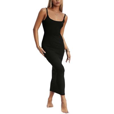 2023 Summer Women's Sling Sexy Backless Bodycon Long Dress