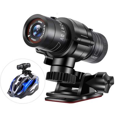 Cyklistická kamera 1080P Cyklistická kamera Přilba Akční kamera Širokoúhlý objektiv 120 stupňů IP66 vodotěsný