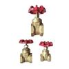 Versatile Brass Gate Valve with Female Thread 1/2" 3/4" 1" for Enhanced Plumbing Operations
