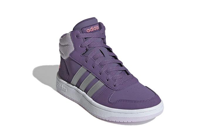 adidas Neo Hoops 2.0 Breathable Mid Top Kids' Skateboarding Shoes Kids' EH0170