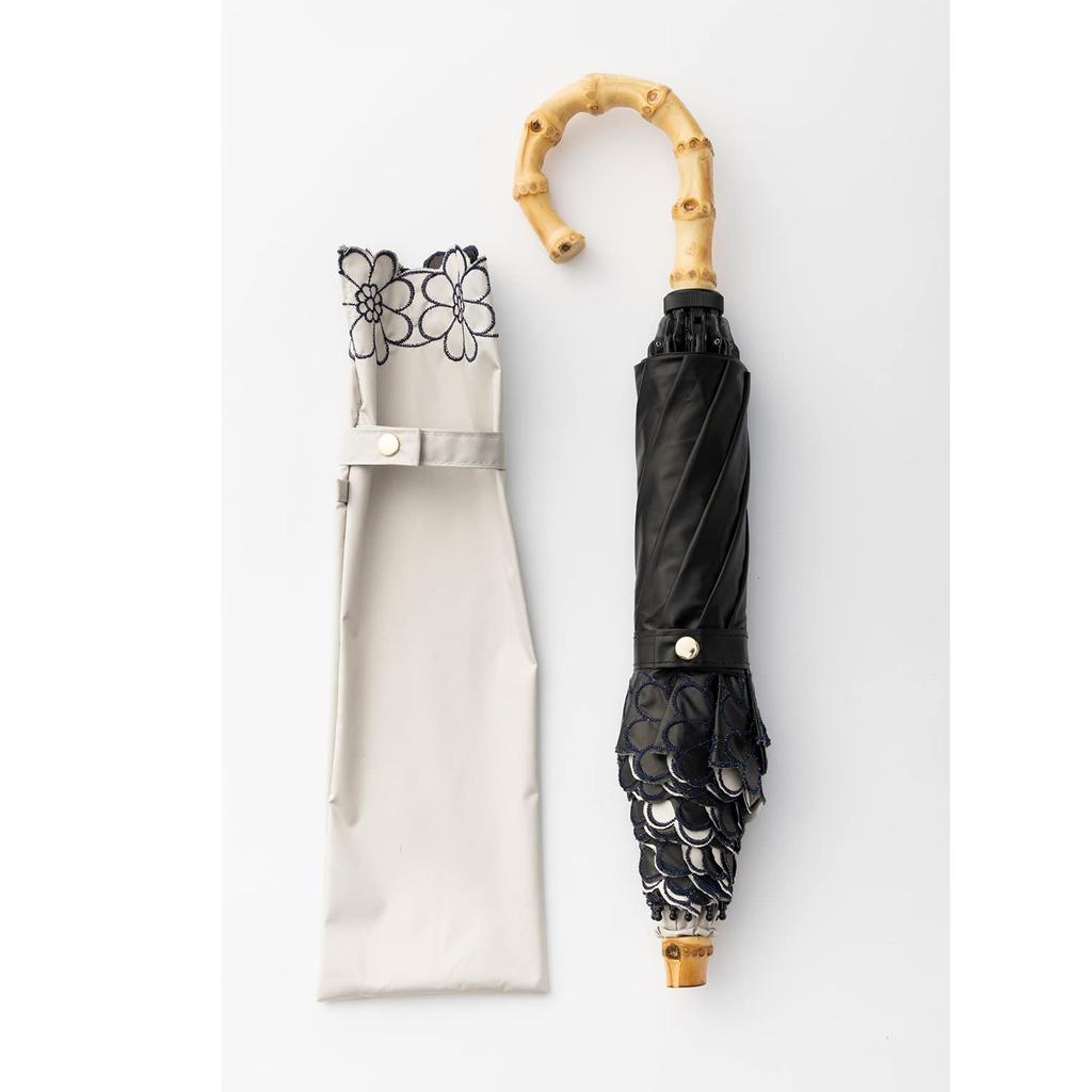 Cool Plus Folding Parasol with UV Heat and Light Blocking Folding Floral 50cm x 8 Light Blocking or More UV Protection Heat Grade 1 Light Blocking