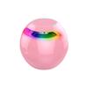 New Clock Colorful Night Lights Bluetooth Speaker Mini Portable Home Bluetooth Speaker With LED Display TF Card MP3 USB Charging