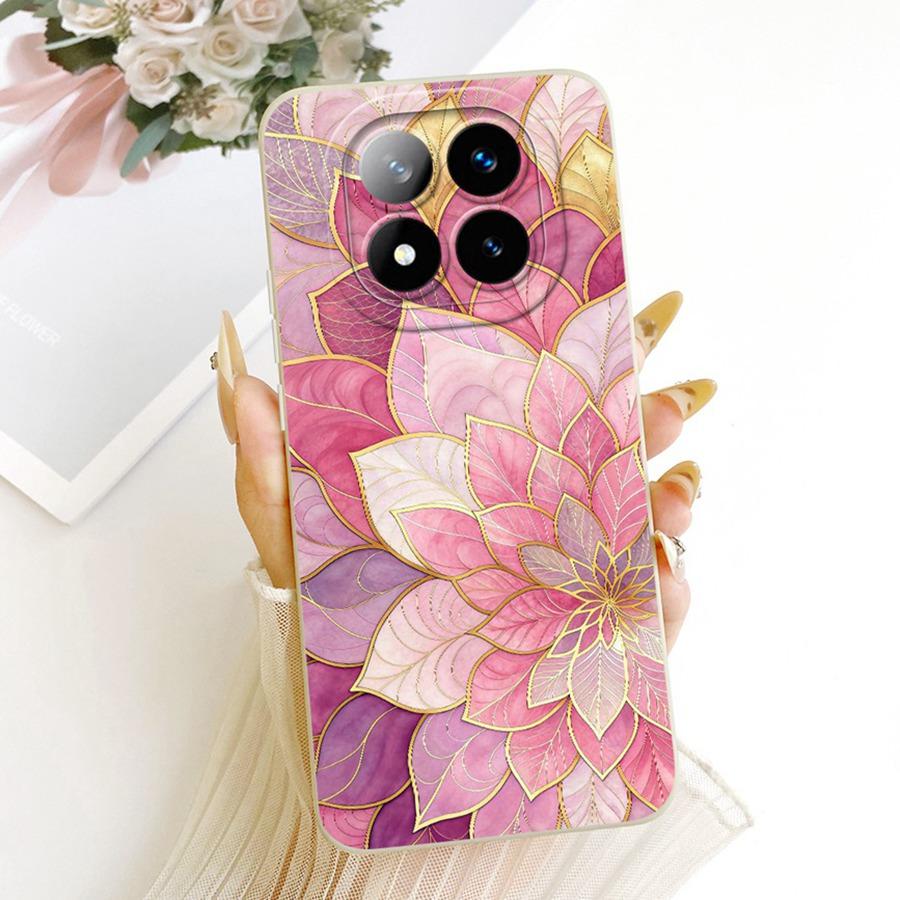For Xiaomi Redmi Note 14 Pro Plus Case 14Pro 4G Soft Silicone Cover flower Cherry Phone Case For Redmi Note14 14Pro+ Coque Funda