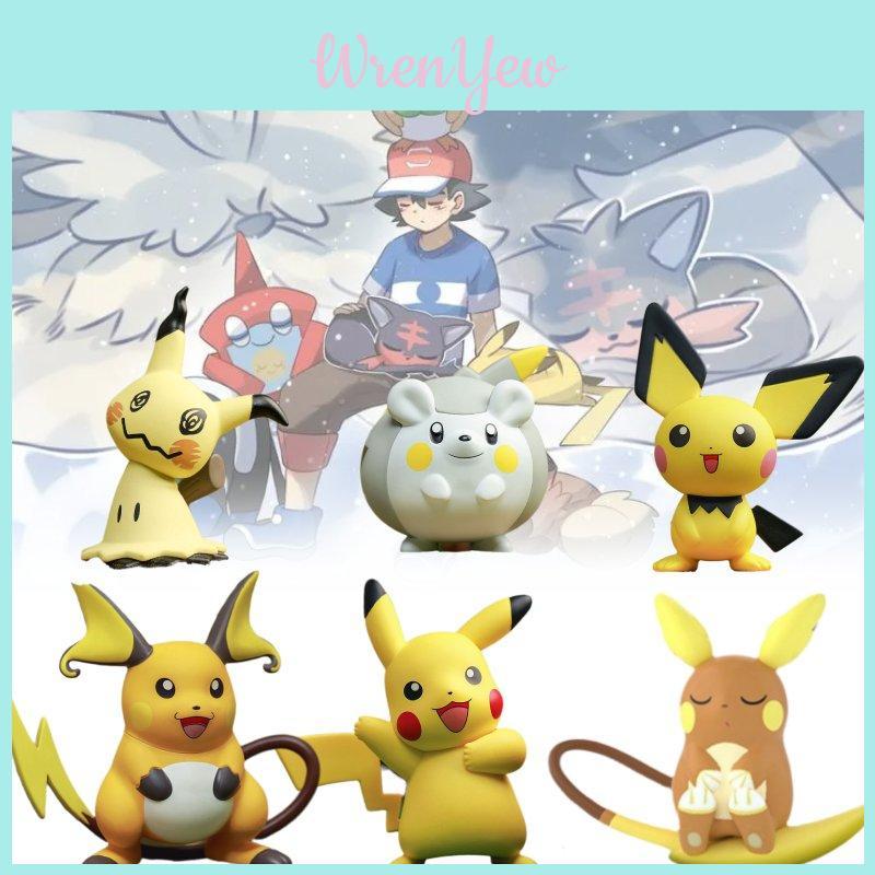 Charming Pokmon Pikachu Desktop Ornament Collectible Gift Box Ideal For Fans