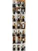 Jiu'er Berlin Wool Midi Skirt - Women's High Waist, Large Hem, 0760