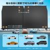 Front Sunshade for Lightweight No Storage Easy Blocks and Blocks of UV Compatible with Multiple Vehicle Ideal for Car and Adjustable Width Height