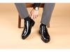 Men's Autumn & Winter Business Casual Leather Shoes with Lion Head Zipper
