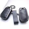 Zinc Alloy Leather Car Key Case Cover For Peugeot 208 308 T9 508 2008 For Citroen C4 For Opel Corsa Crossland X Auto Accessories