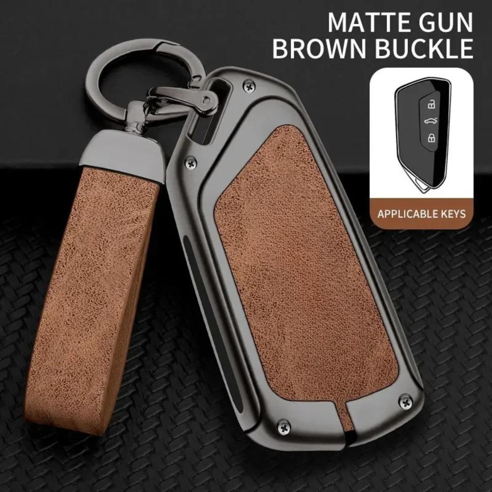 Für Skoda VRS Octavia 1 2 3 Rapid Kodiaq Karoq RS Fabia Kamiq Superb Zinklegierung Auto Schlüsselanhänger Zubehör