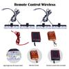 16 LED Bezdrátové nouzové blikající světlo do auta LED 12V pro přívěs, nákladní automobil, stroboskop, policejní výstražné světlo, automatická diodová lampa