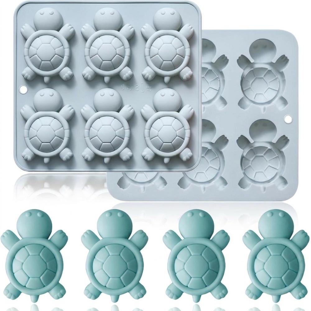 Turtle Shaped Chocolate Dessert Mold Reusable Baking Mould New Mousse Cake Mold  Dessert Making