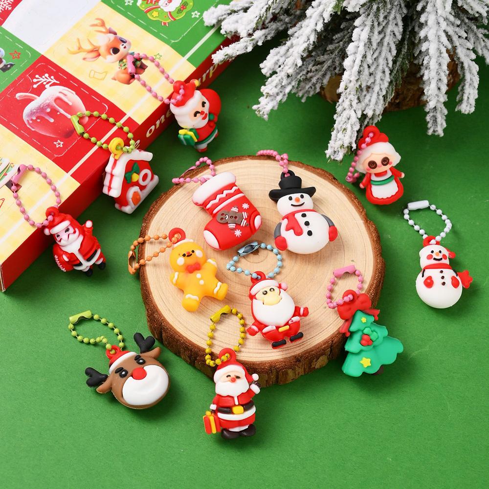 Christmas Advent Calendar Presents Party Gift Box Decorations  New Gifts Figurine for Diy Christmas Calendar Funny Gifts
