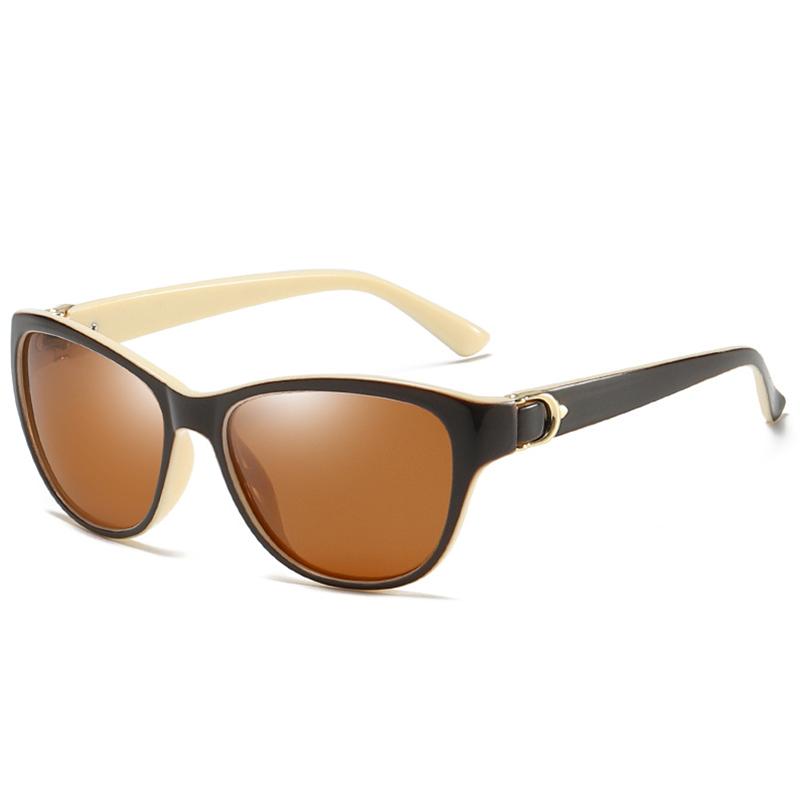 Luxury Brand Design Cat Eye Polarized Sunglasses Men Women Lady Elegant Sun Glasses Driving Eyewear -0.5 -0.75 -1.0 To -6.0