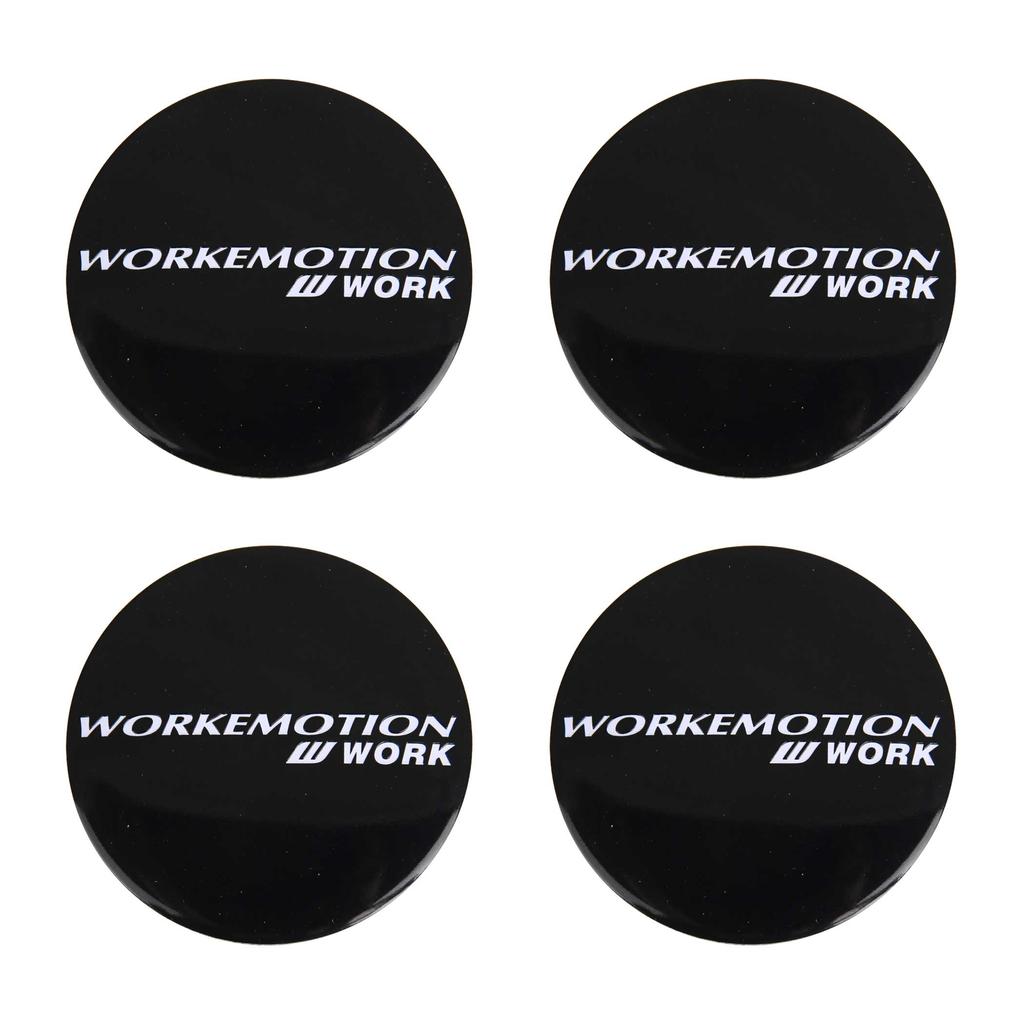 45mm Wheel Sticker 50mm WORK EMOTION 56mm Rim Center Emblem EQUIP 60mm Wheel Cover Hub Cap Badge 65mm VS MEISTER XT7 ZR10 S1 T5R