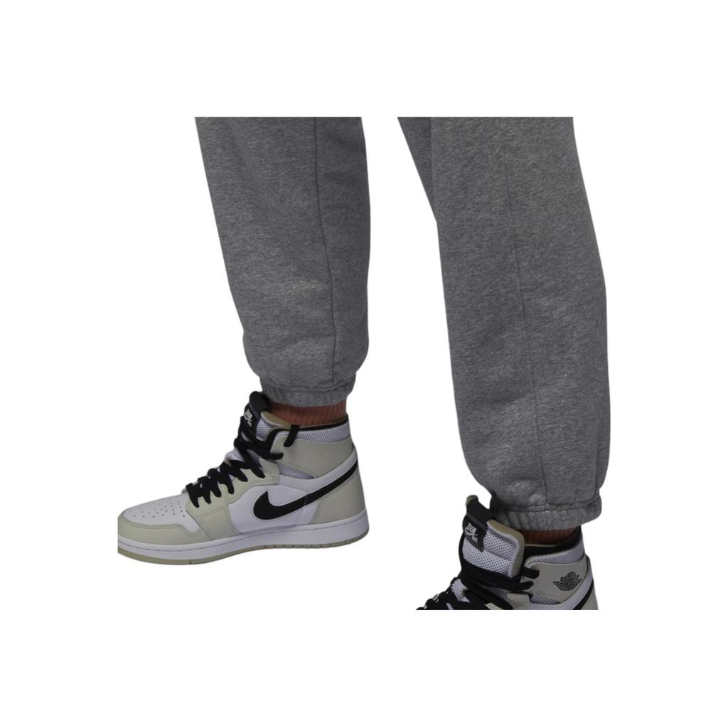 Nike Comfortable Solid Color Brand Logo Mid-Rise Drawstring Casual Pants Women Bottoms Gray HJ1360-063