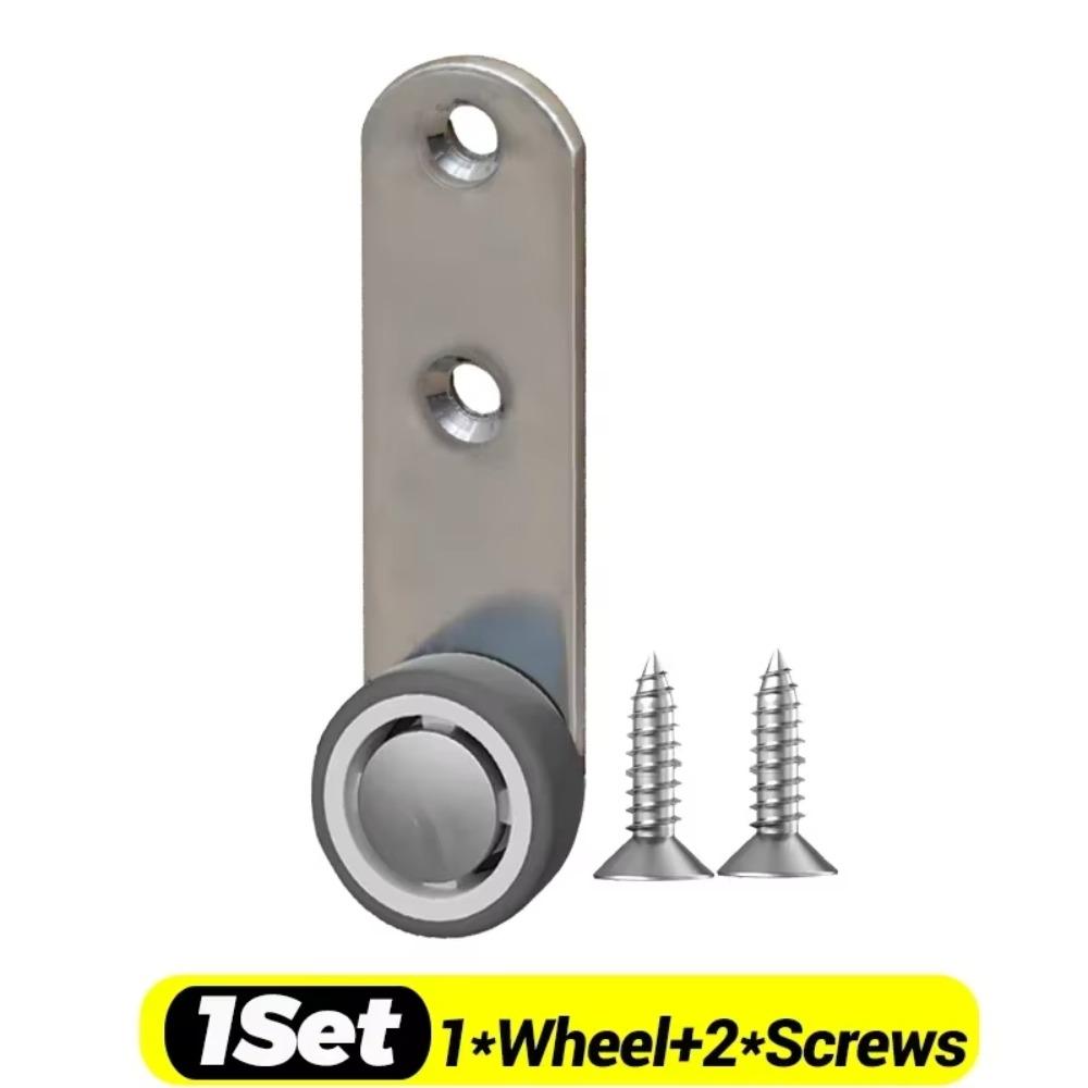 1/2Sets Low Friction Dining Table Glidewheel Wear Resistant Rubber Wheel  Household Moving Tool