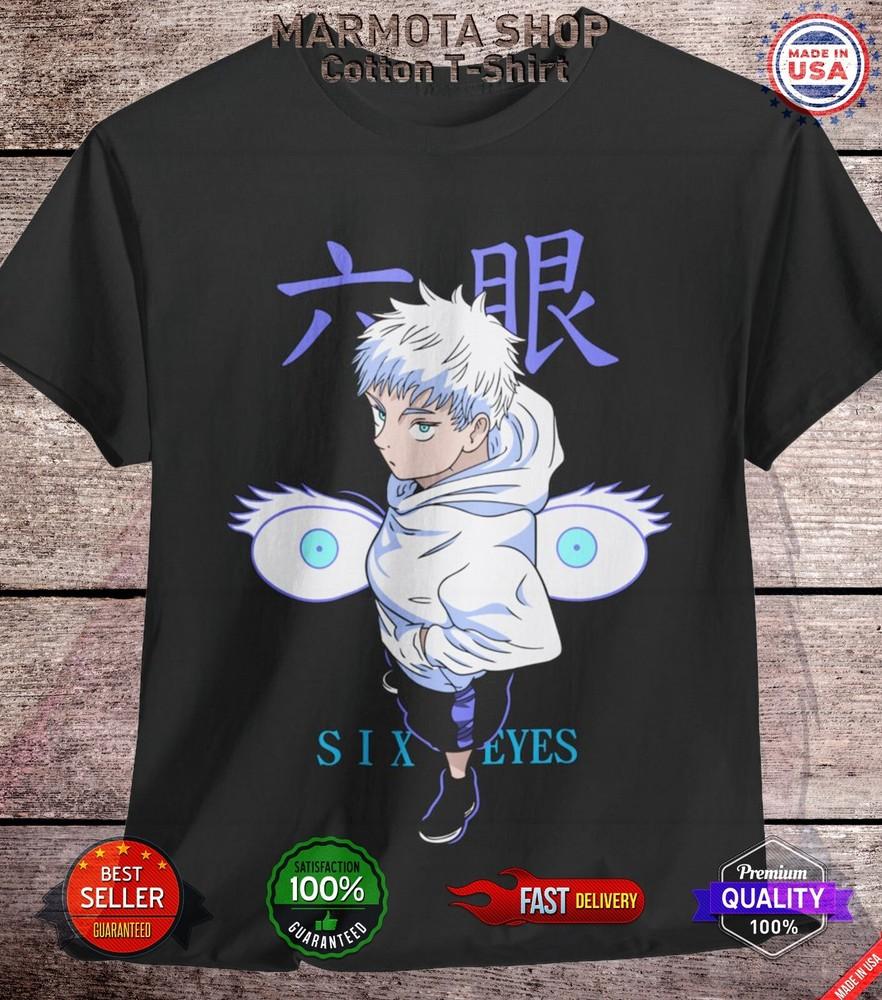 

Gojo Satoru Jujutsu Kaisen T-Shirt Sukuna Anime Japanese Tee Shirt Manga JJK S