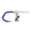 6 Pcs Set Cold Air Dry Cooling Gun 7 Bar 520BTU Aluminum Alloy Flexible Vortex Tube Cold Air Gun