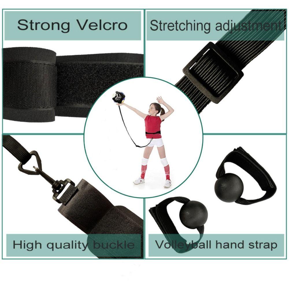 Elasticity Volleyball Training Kit Improves Dribbling Skills Ball Rebound Practice Rope  Beginner