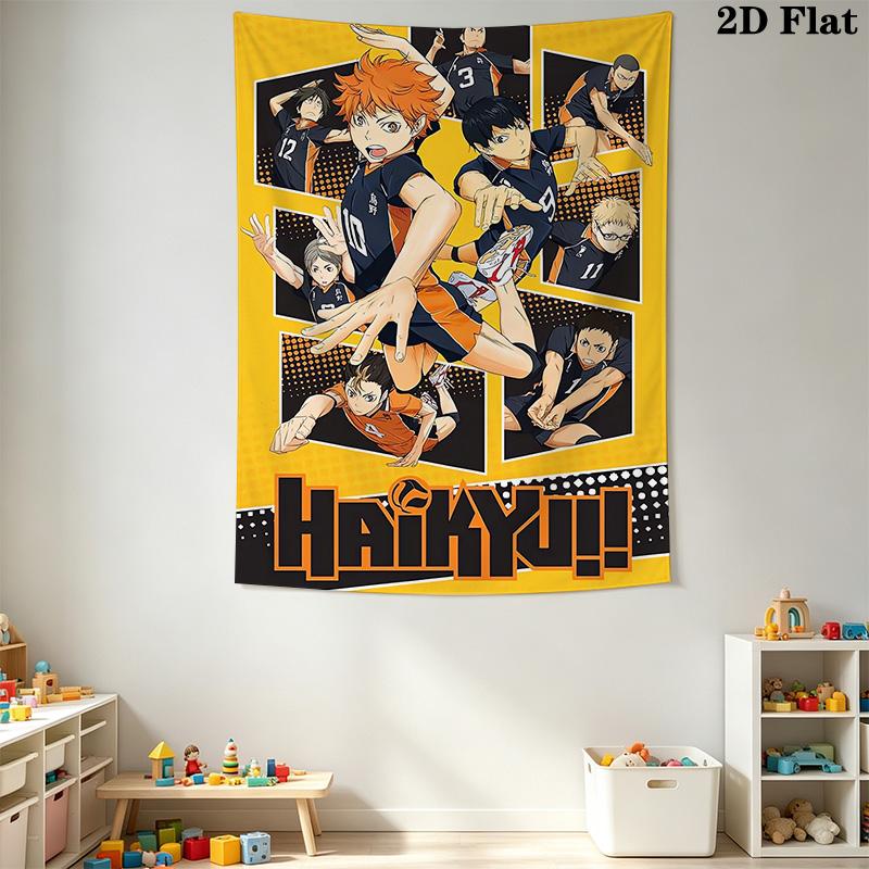Haikyu Pattern Home Decor Tapestry, Wall Hanging, Decorative RV Wall Cloth.NGT0928073