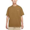 Nike Solo Swoosh T Shirt Men's Light Brown DA0321-270