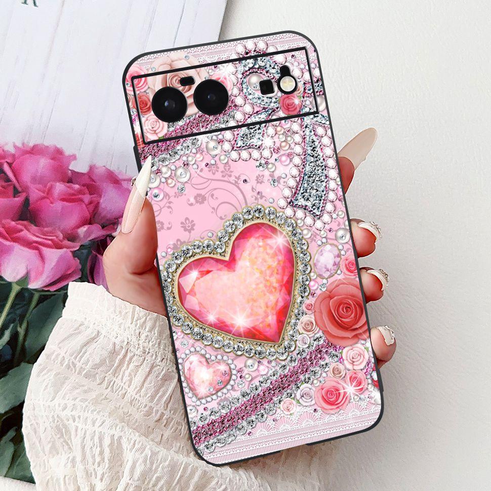 Für Google Pixel 6 Hülle Niedliche Tiere Weiches Silikon Handyhüllen Für Google Pixel 6 Pixel6 Hülle Ultra-dünne TPU Rückseite Gehäuse