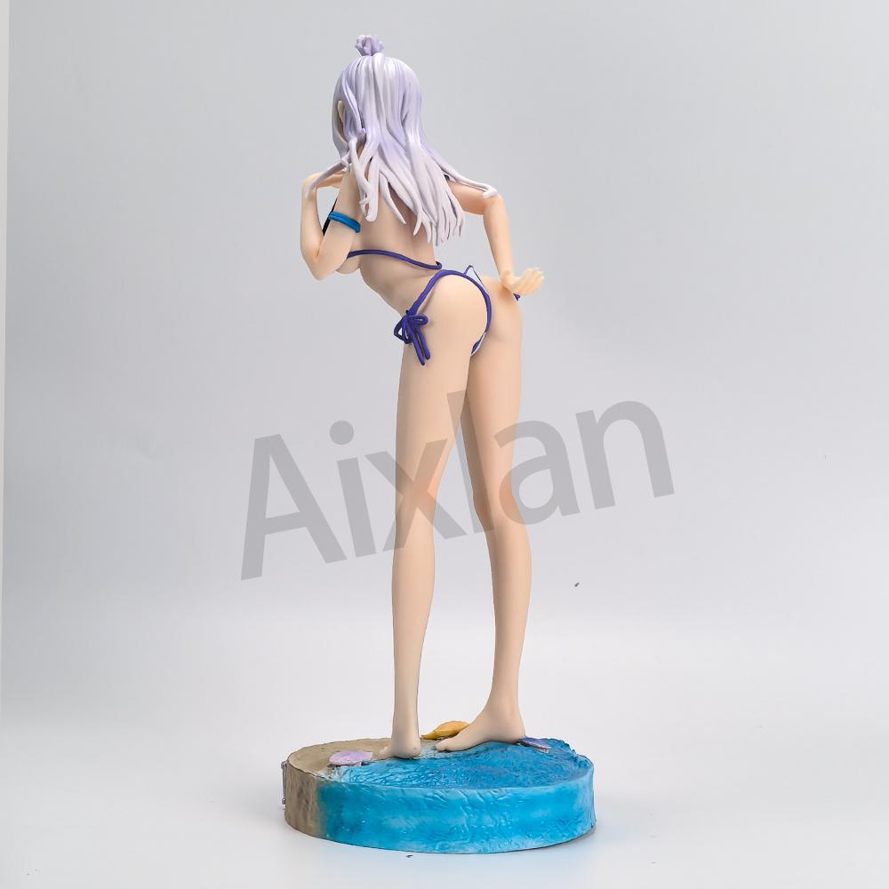 27CM FAIRY TAIL Anime Figure Mirajane·Strauss PVC Action Model Collectible Model Toys Kid Gift Ornaments cartoon Doll