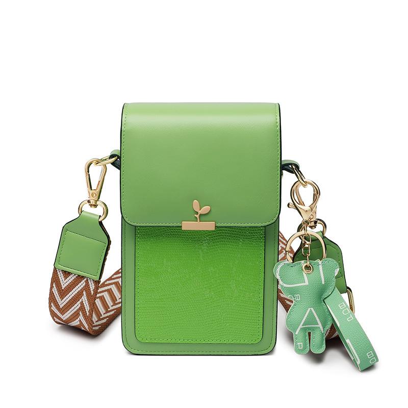 Ielgy Cute Mobile Phone Bag Mini Shoulder Messenger Small Square Bag Fashion