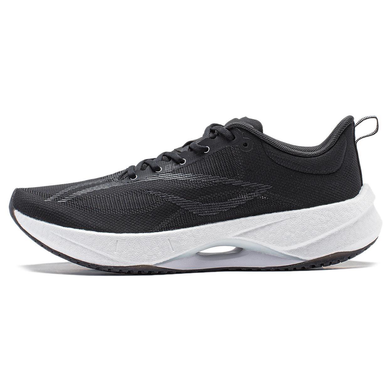 

Li Ning Super Light 21 Амортизуючі Нековзкі Зносостійкі Дихаючі Низькі Бігові Кросівки Жіночі Чорні ARBU002-2 37