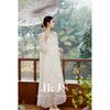 JK&JS Xijiangyue New Chinese Style Chiffon Printed Long Dress
