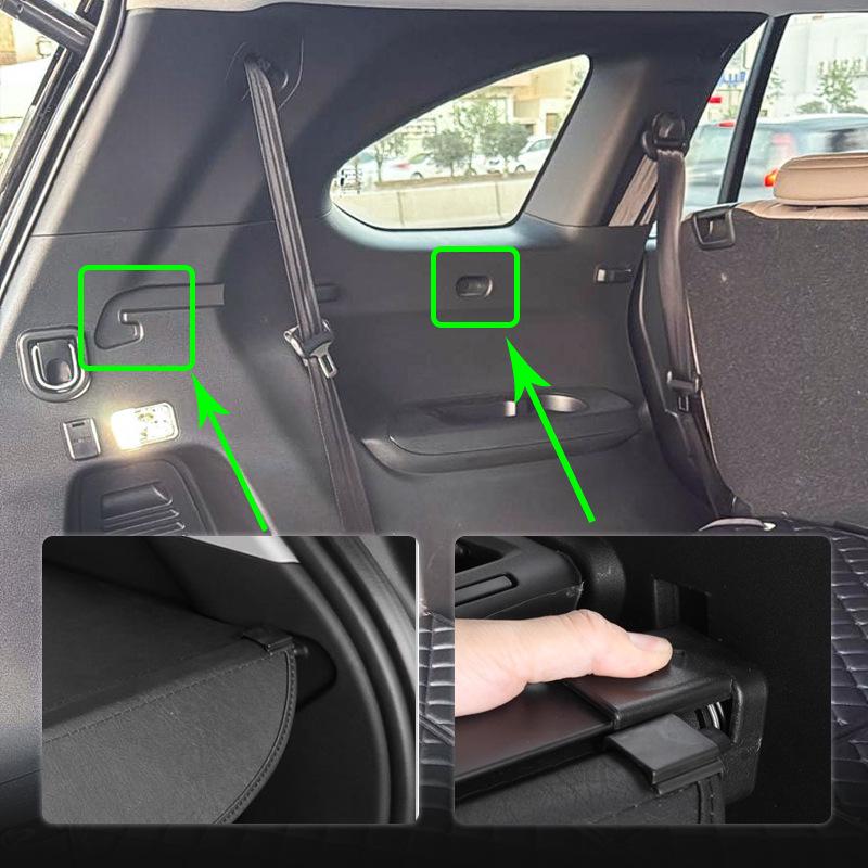 Isuzu MU-X Retractable Trunk Cargo Cover Modification