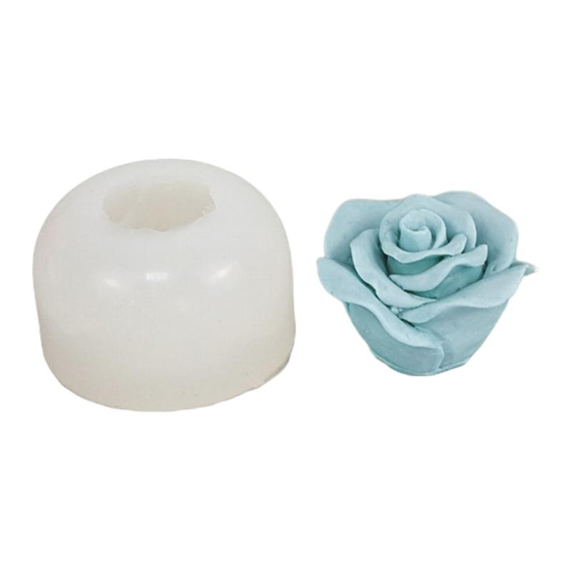 Silikonové formy na výrobky Opakovaně použitelné odlitky Epoxidové formy 3D výroba svíček Jemné silikonové DIY 3D ruční výrobky Roztomilé formy