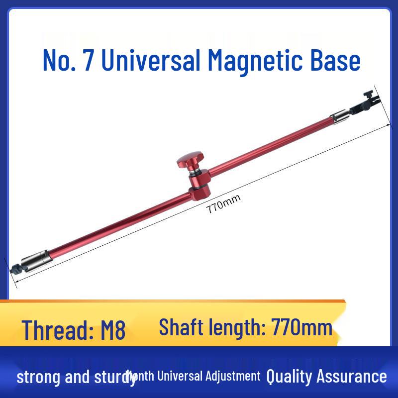 Universal Magnetic Dial Indicator Holder with Fine Adjustment Lever