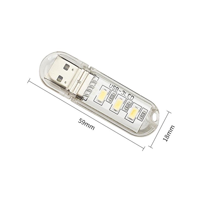 1pcs Mini USB Plug Lamp 5V Super Bright Eye Protection Book Light Computer Mobile Power Charging USB Small Round LED Night Light