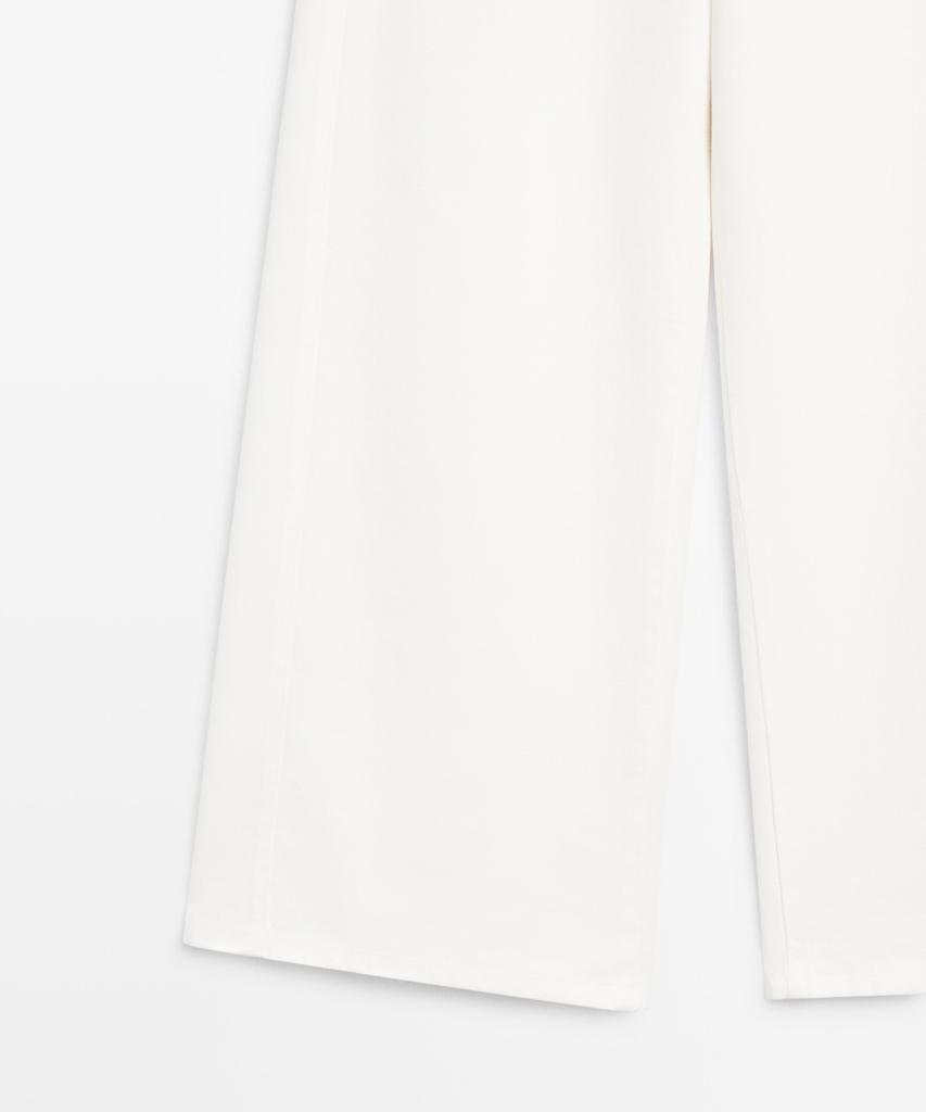 Masimodutti Fluid Wide Leg Jeans
