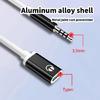 Type C to 3.5mm Auditory Converter Cable Durability for Seamlessly Auditory Experience on Mobile Devices