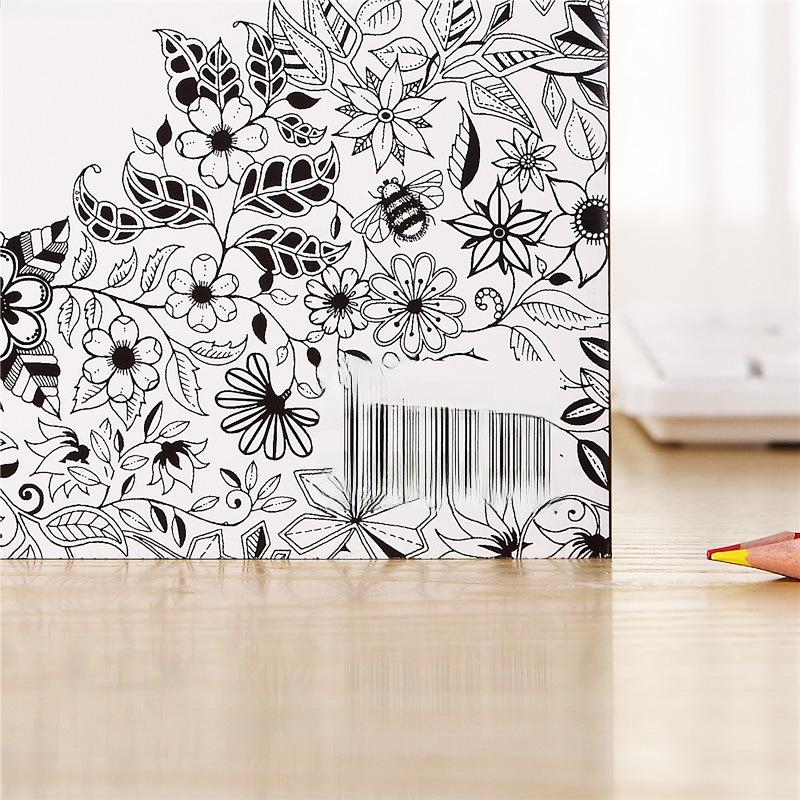 Secret Garden Adult Coloring Book: Stress Relief and Hand-Drawn Doodles