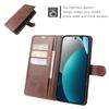 Wallet Case for Redmi Note 15 Pro 4G - Leather/PU, Brown