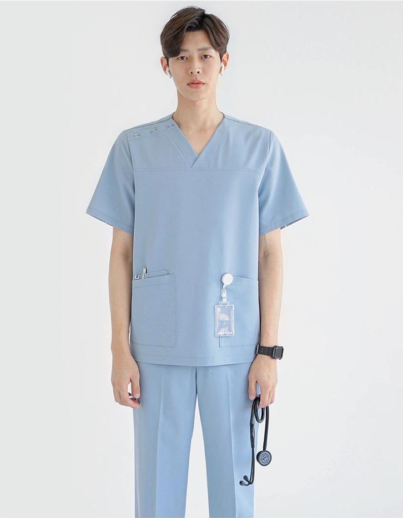 Korean Style Beauty Salon Uniform for Female Beauticians, Stomatologists, and Nurses – Hand Washing and Medical Wear