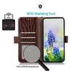 Compatible For Samsung Galaxy A17 5G / A17 4G / A26 5G / A16 5G / A16 4G Case Crocodile Texture Genuine Cow Leather Phone Wallet C