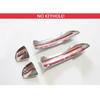 For VW Passat CC Volkswagen Chrome Exterior Door Handles Covers Chromium Styling Car Accessories Stickers Car Styling